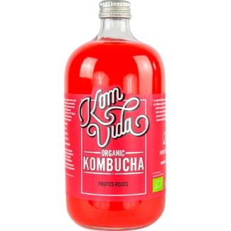 Komvida Bebida de Chá Fermentado Frutos Vermelhos Bio frasco 750 ml
