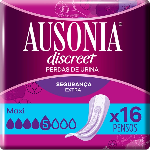 Pensos Higiénicos 5 Maxi embalagem 16 unidades