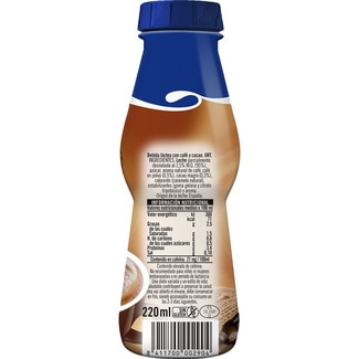 Bebida láctea de café Capuccino con leche sin gluten botella 220 ml - Puleva Seleccion