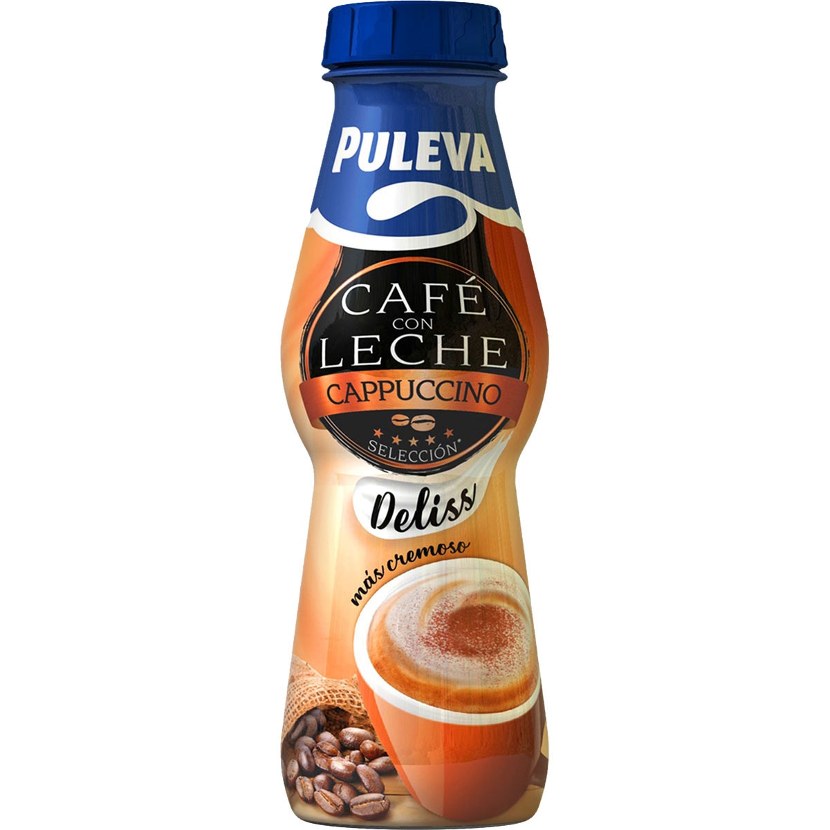 bebida láctea de café Capuccino con leche sin gluten