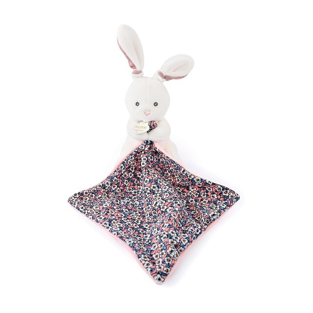 Doudou 12 cm Conejo rosa Pantin con