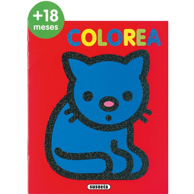 Colorea por edades 18 meses