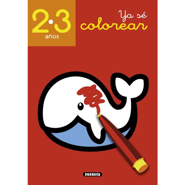 Ya sé colorear 2-3 años