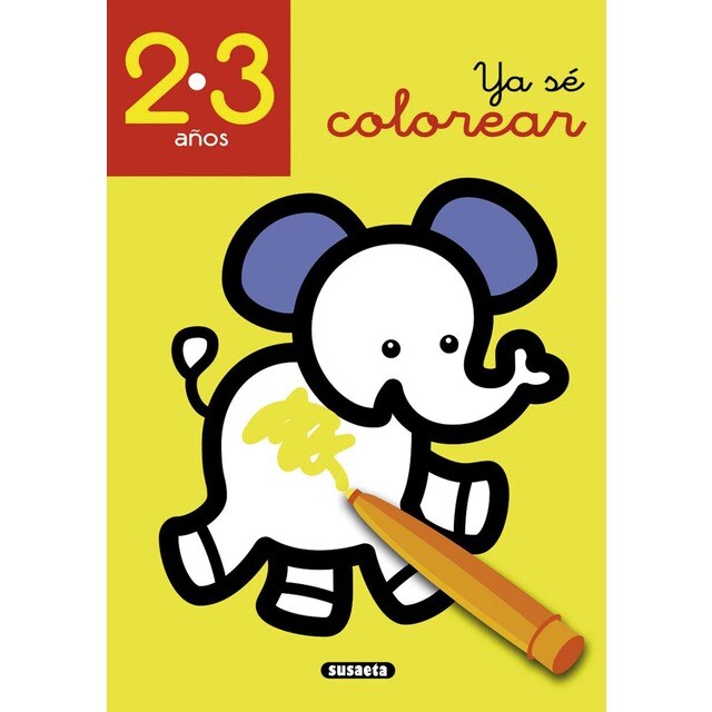 Ya sé colorear 2-3 años
