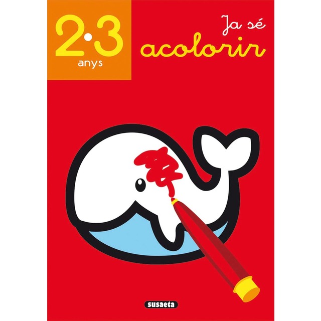 Ja sé acolorir 2-3 anys