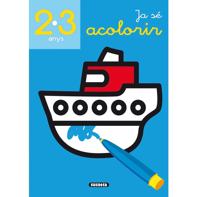 Ja sé acolorir 2-3 anys