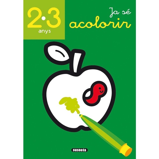 Ja sé acolorir 2-3 anys