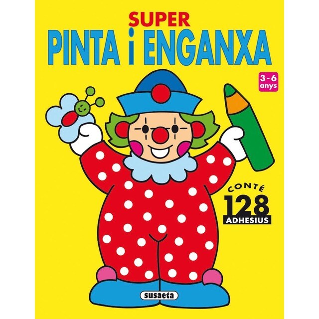 Súper pinta i enganxa 1 (Tapa blanda)