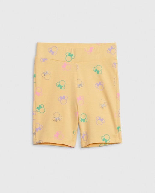 Short de punto de niña con estampado Minnie