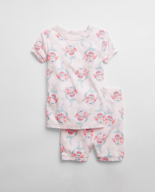 Pijama corto de niña con estampado