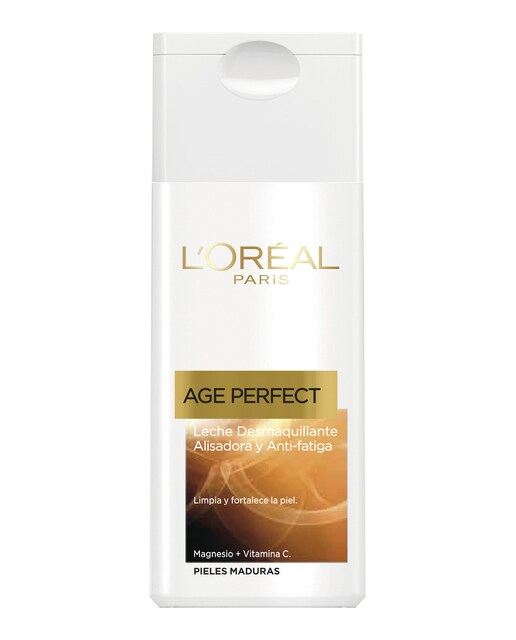 L’Oréal Paris – Leche desmaquillante alisadora Age Perfect L’Oréal Paris.