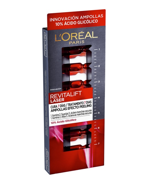 Ampollas efecto peeling Revitalift Laser L`Oréal Paris