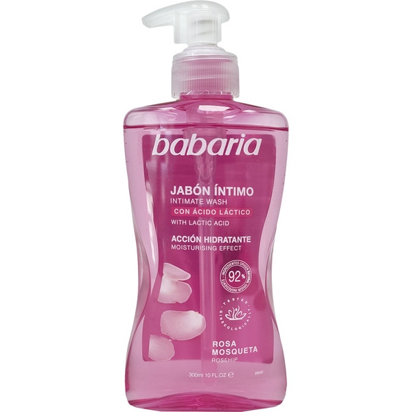 Babaria Jabón Íntimo Aloe Vera – Intimwaschgel 300 Ml, PH-hautneutral, Gynäkologisch Getestet