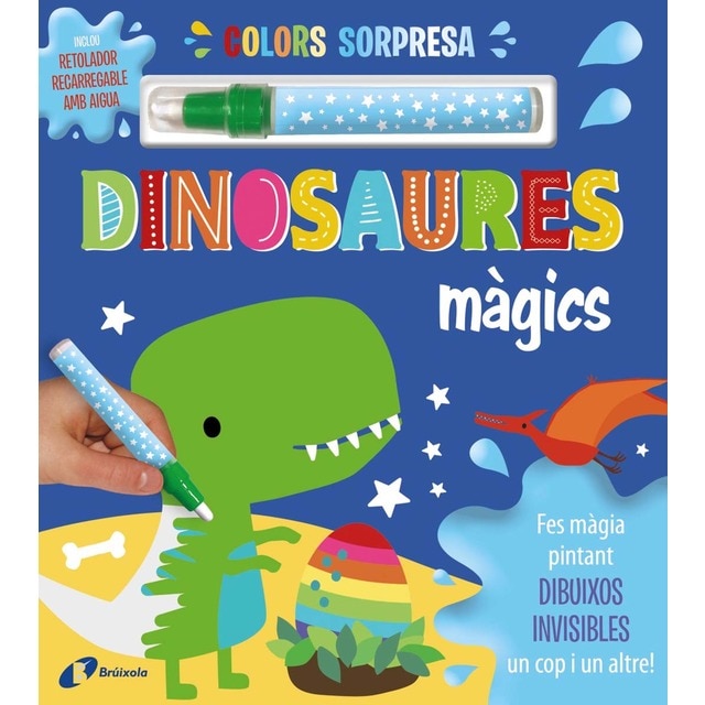 Colors sorpresa. Dinosaures màgics (Tapa blanda)
