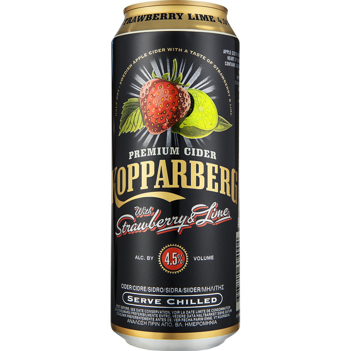 Cider de fresa y lima lata 50 cl · KOPPARBERG · Supermercado El Corte