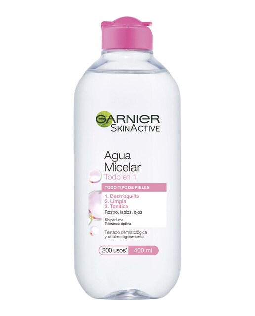 Garnier – Agua micelar Clásica Skin Active 400 ml Garnier.