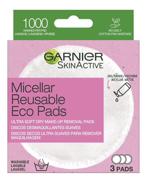 Garnier – Discos Desmaquillantes Reutilizables Skin Active Garnier.