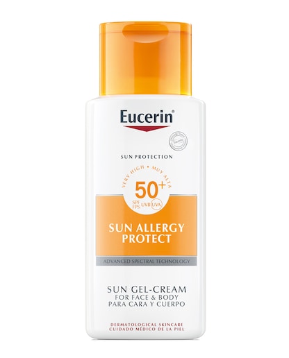 Gel crema para cara y cuerpo Sun Allergy Protect SPF 50 Eucerin