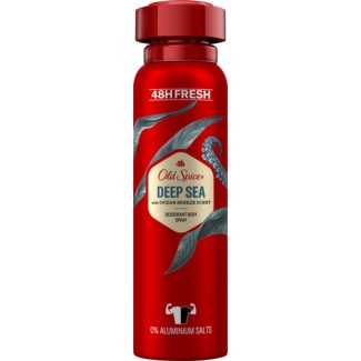 Old Spice Deodorizante Spray Deep Sea embalagem 150 ml
