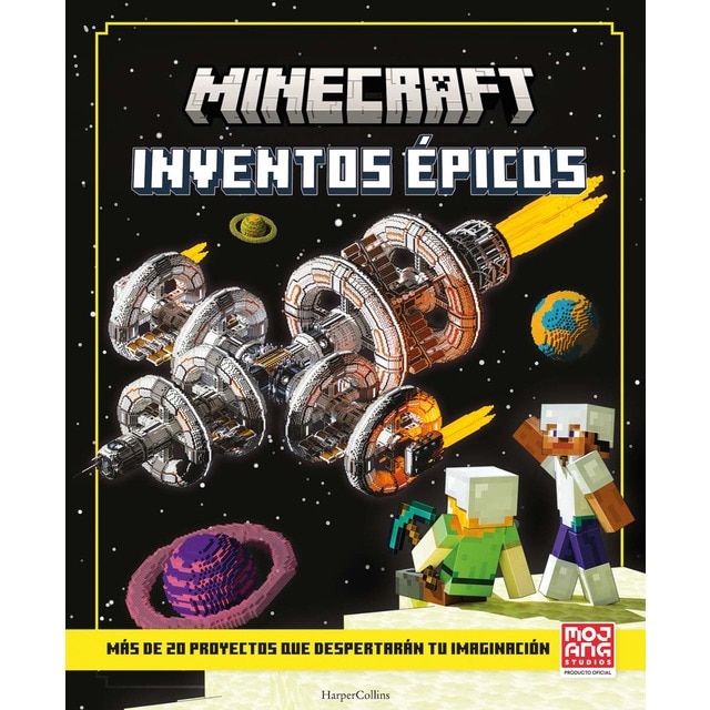 Minecraft oficial: Inventos épicos  (Tapa dura)