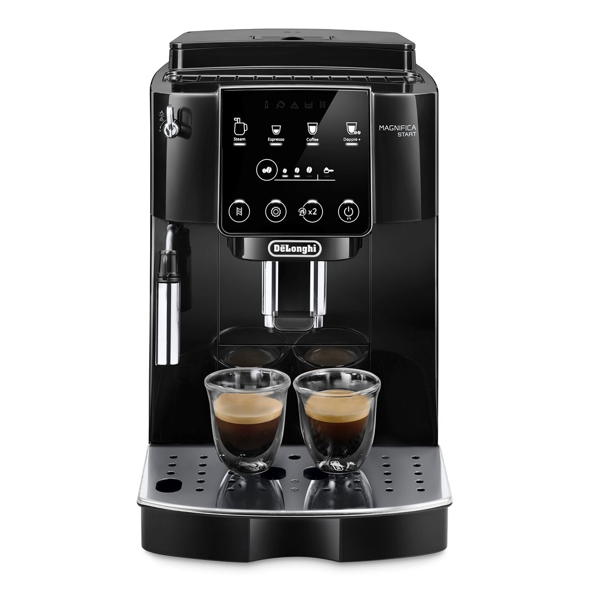 De’Longhi – Cafetera superautomática De´Longhi Magnifica Start ECAM220.21.B con 4 recetas y molinillo incorporado.