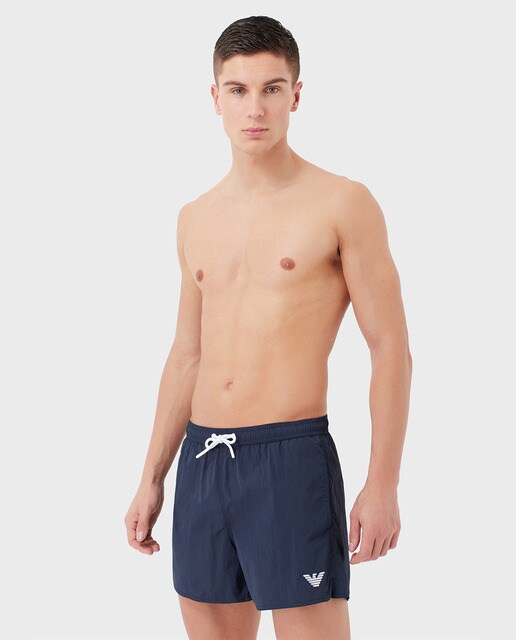 Short de bain homme uni