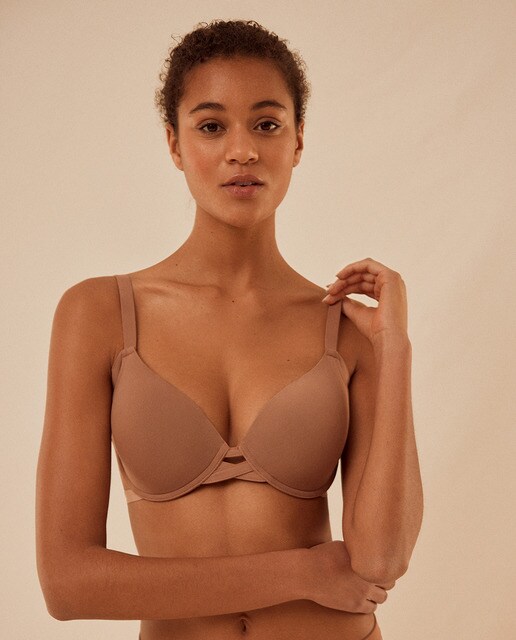 Sujetador con aro con relleno