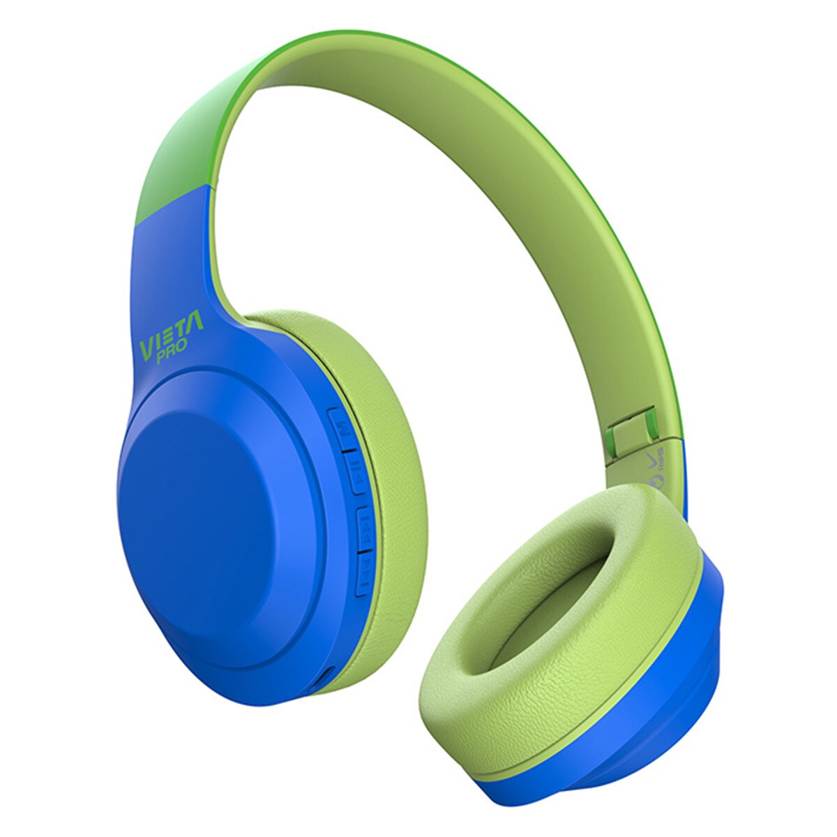 Auscultadores Vieta Pro Kids 2 Bluetooth, Sem Fios - Verde e Azul Azul / Verde-2