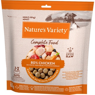 NATURE'S VARIETY Complete Food pienso para perros minis con pollo envase 120 g