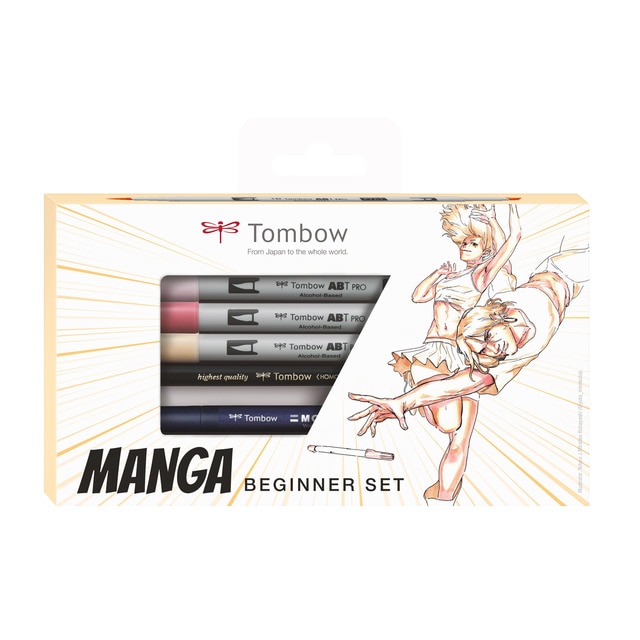 Set manga principiante Yutaro Kobayashi Tombow multicolor.