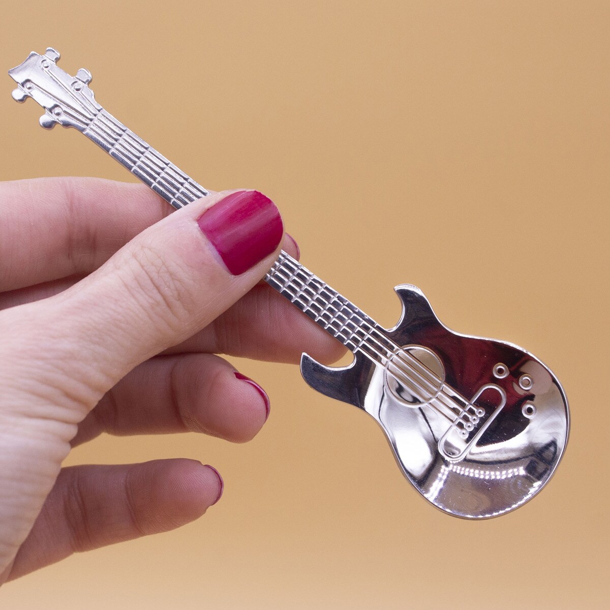 Colheres na Forma de Guitarra Coffee & Rock 9