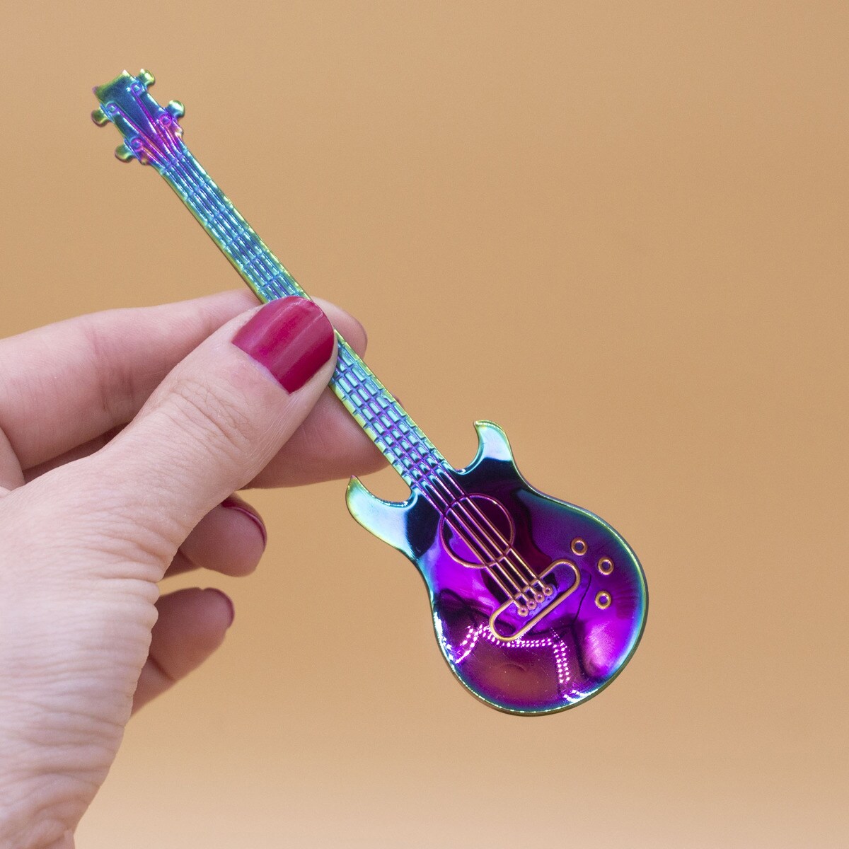 Colheres na Forma de Guitarra Coffee & Rock 7