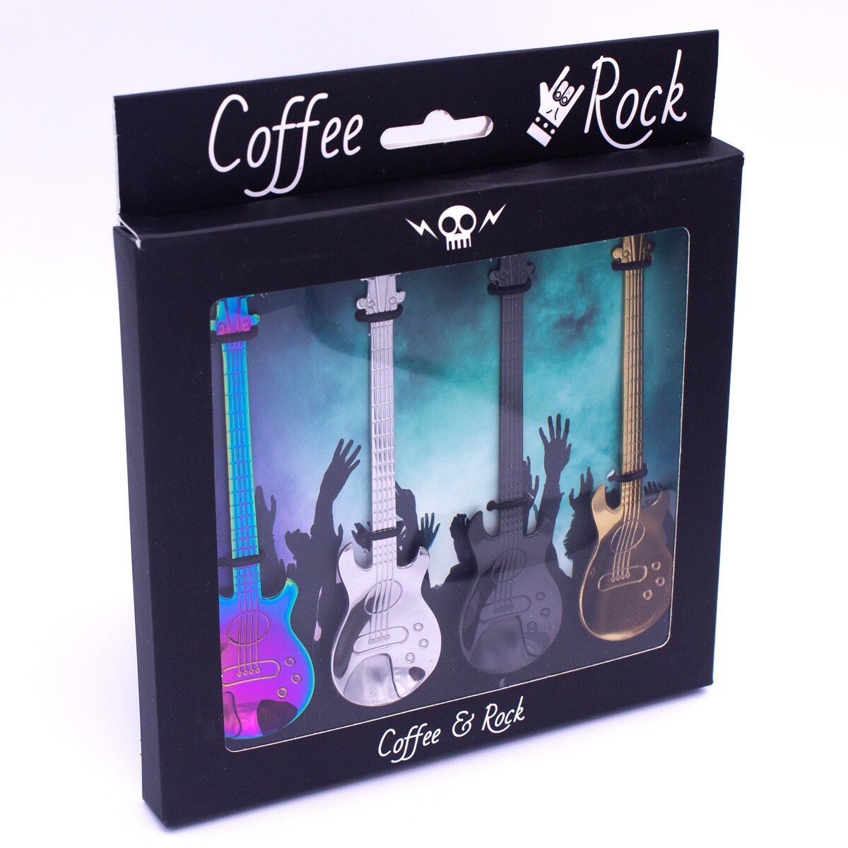 Imagem 0 de Colheres na Forma de Guitarra Coffee & Rock