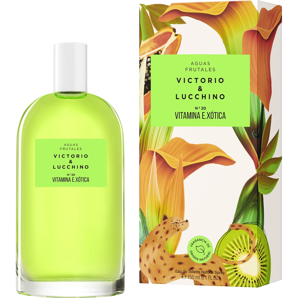 Agua Frutales eau de toilette femenina nº 20 Vitamina Exótica natural spray 150 ml · VICTORIO Agua Frutales eau de toilette femenina nº 20 Vitamina Exótica natural spray 150 ml · VICTORIO