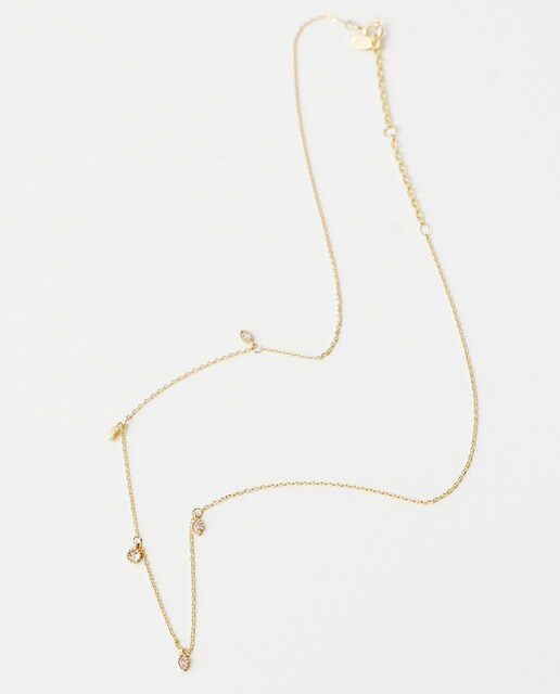 Zirconium pendant chain