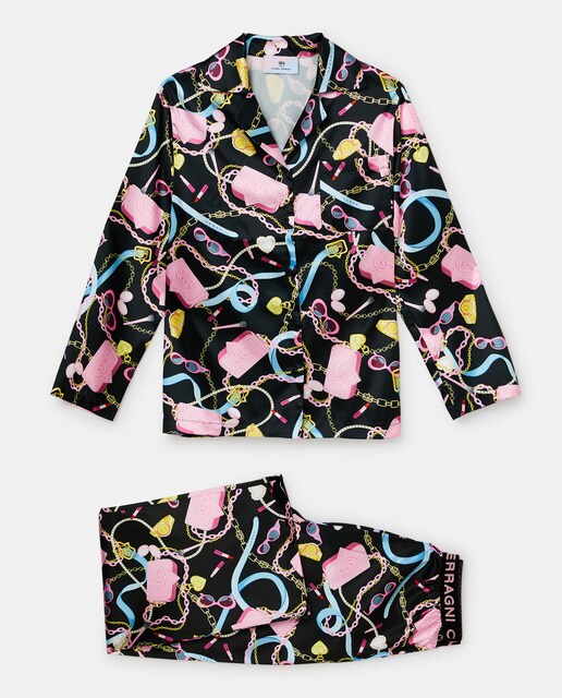 Long embellished pyjama set