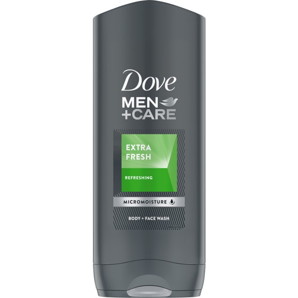Gel de Banho Men Extra Fresh embalagem 400 ml