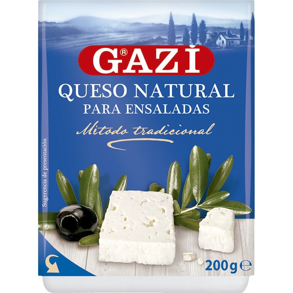 queso alemán natural fresco de vaca para ensaladas container 200 g