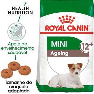 Royal Canin Ração para Cão Mini Ageing a Partir dos 12 Anos com Mais de 10 kg embalagem 1,5 kg
