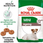 Ração para Cão Mini Ageing + 12 Anos com Mais de 10 kg embalagem 3,5 kg