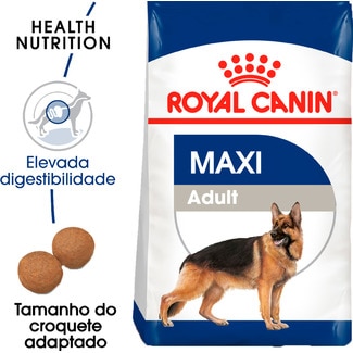 Royal Canin Ração para Cão Maxi Adulto a Partir dos 15 Meses embalagem 4 kg