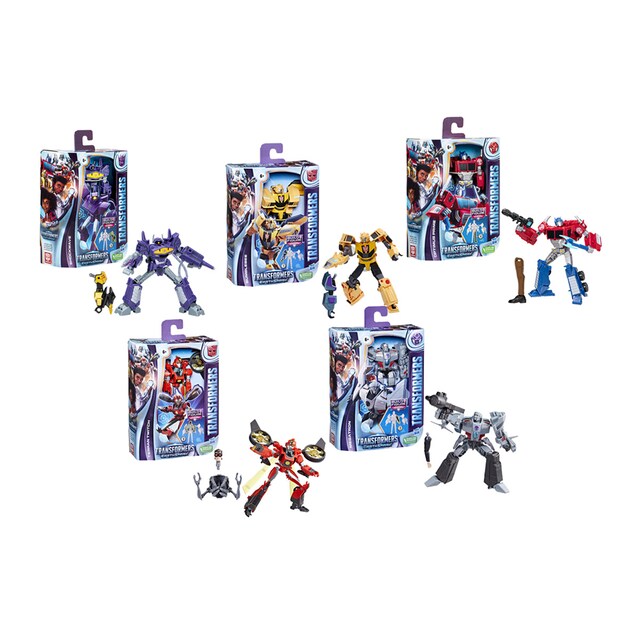 Figura Transformers Earthspark  Deluxe Class modelos surtidos
