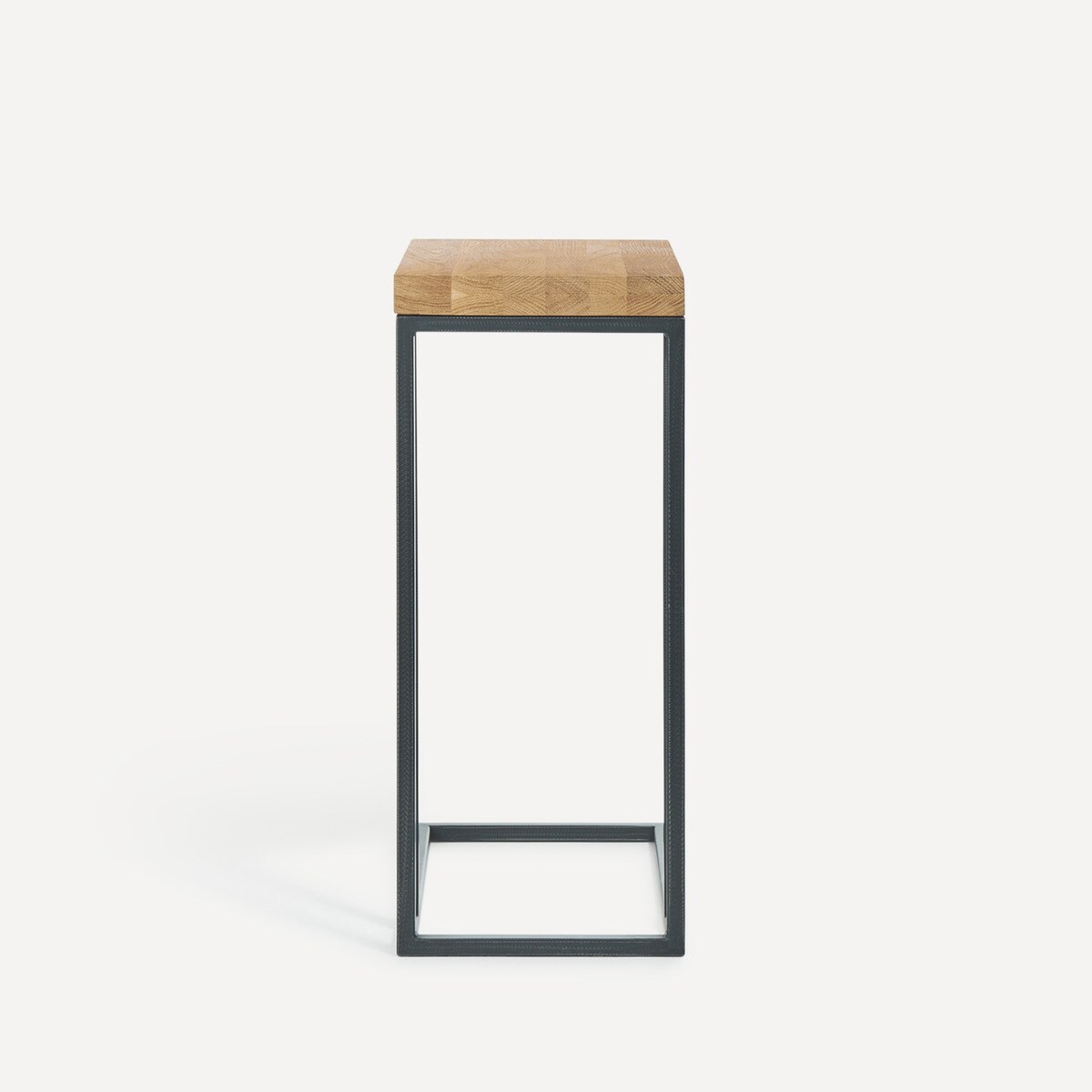 Mesa Auxiliar de Carvalho Calia Preto / Natural-5