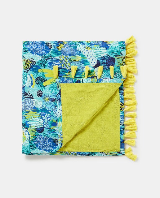 Blue printed kikoy
