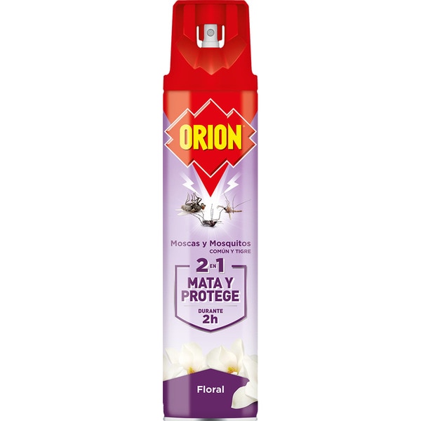 ORION insecticida para moscas y mosquitos 2en1 aroma floral spray 600 ml