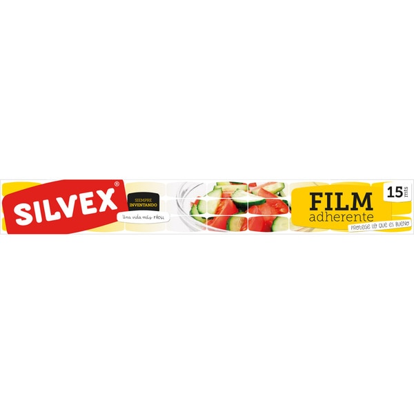 SILVEX film transparente adherente 30x30 cm rollo 15 m