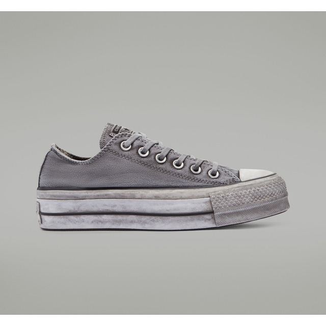 Converse grises desgastadas outlet plataforma