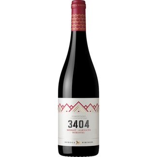 3404 vino tinto merlot garnacha moristel do somontano botella 75 cl