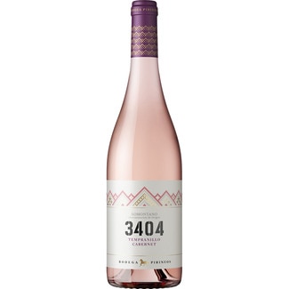 3404 vino rosado tempranillo cabernet do somontano botella 75 cl