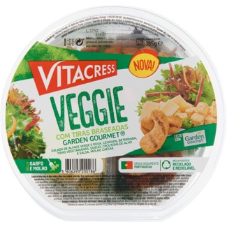 Vitacress Salada Veggie com Tiras Braseadas embalagem 195 g